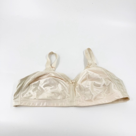 ✅ Amoena Elegant Contours Soft Pocketed Mastectomy Bra 2115 Pearl Beige 50B - Picture 1 of 8